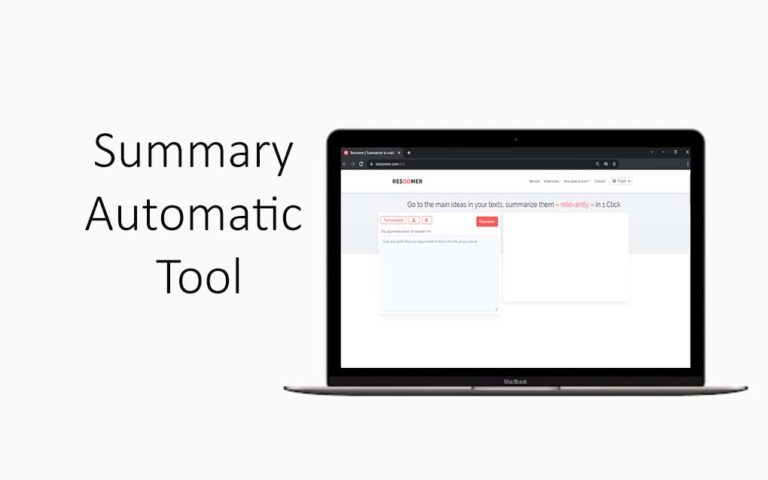 Advantages Of Summarizing With The Help Of A Summary Automatic Tool